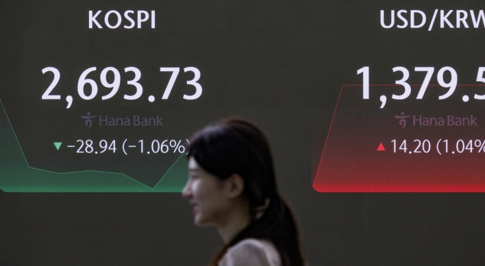 Seoul shares open sharply lower ahead of Fed meeting