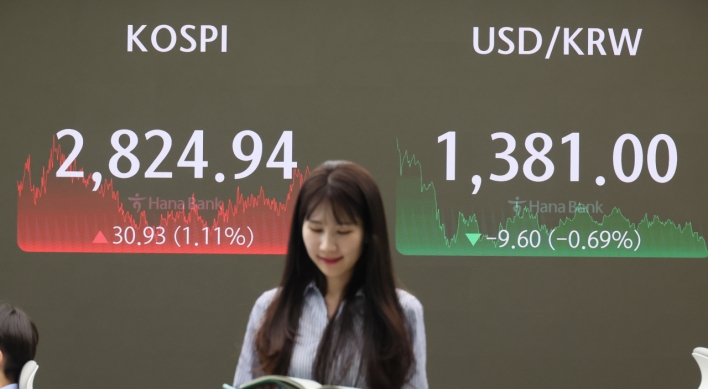 Seoul shares rise over 1 pct on rate-cut hope