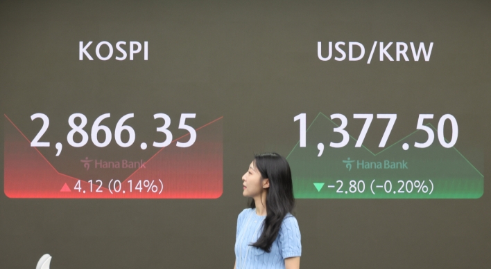 Seoul shares end 3-day winning streak on profit-taking