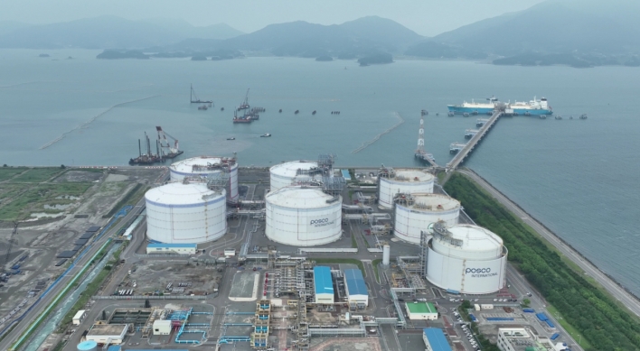 Posco International completes LNG terminal project in Gwangyang