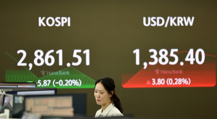 Seoul shares open lower as Powell withholds hints on rate cuts