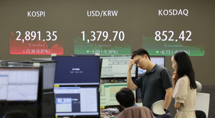 Seoul shares up for 3rd day ahead of US inflation data
