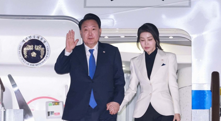Yoon returns home from US trip focused on security