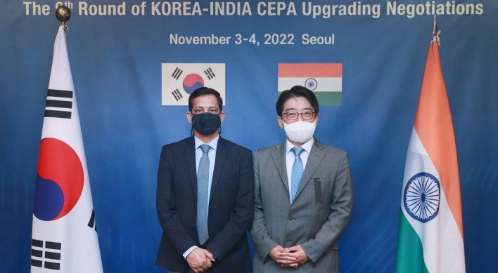S. Korea, India hold fresh round of trade talks