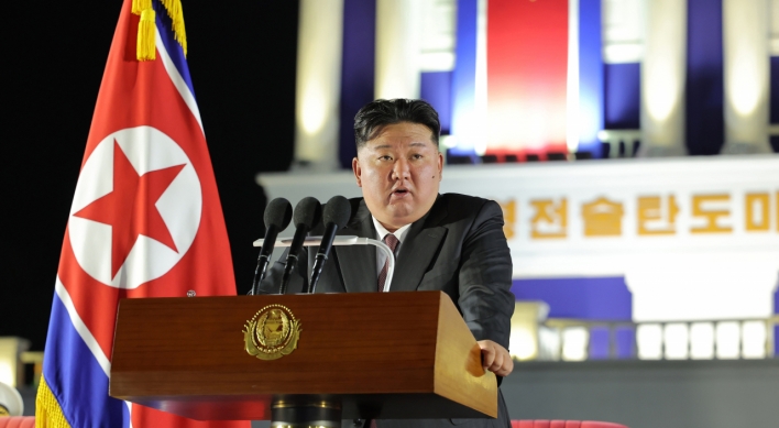 N. Korean leader Kim attends ceremony commemorating tactical ballistic missile weapon system