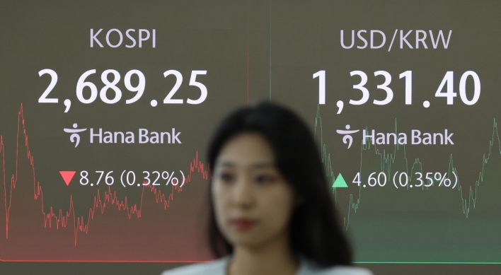 Seoul shares down for 3rd day on US tech slump