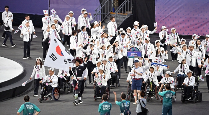 Paris Paralympic Games begin with 1st outdoor opening ceremony; S. Korea eyes return to top 20