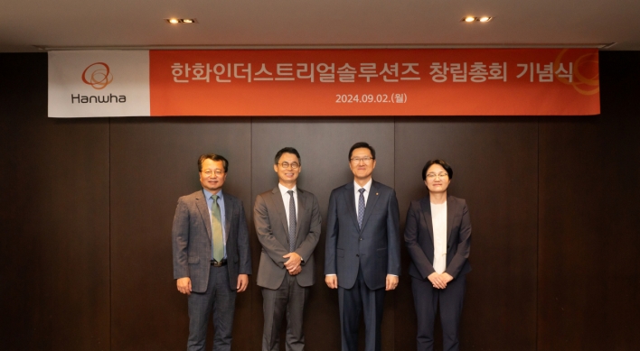 Hanwha Industrial Solutions launches as new subsidiary under Hanwha Group