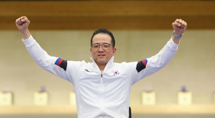 Shooter Park Jin-ho wins 2nd gold at Paris Paralympics