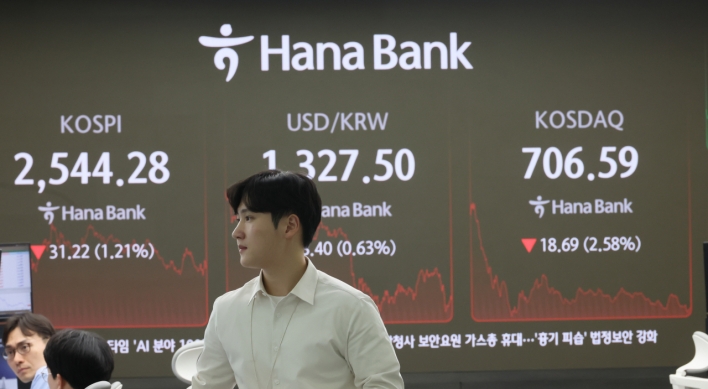 Seoul shares dip for 4th day amid US recession woes