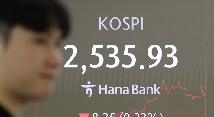 Seoul shares dip for 5th day on dim prospects over Fed's big cut