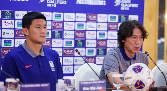 S. Korea coach thinking about nothing but victory over Oman in World Cup qualifier