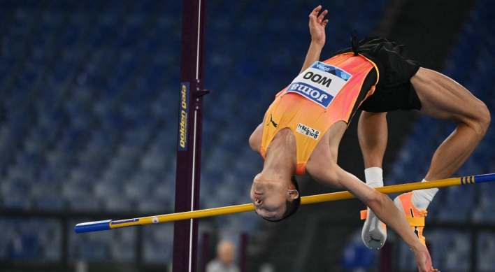 High jumper Woo Sang-hyeok finishes 3rd in Diamond League Final title defense