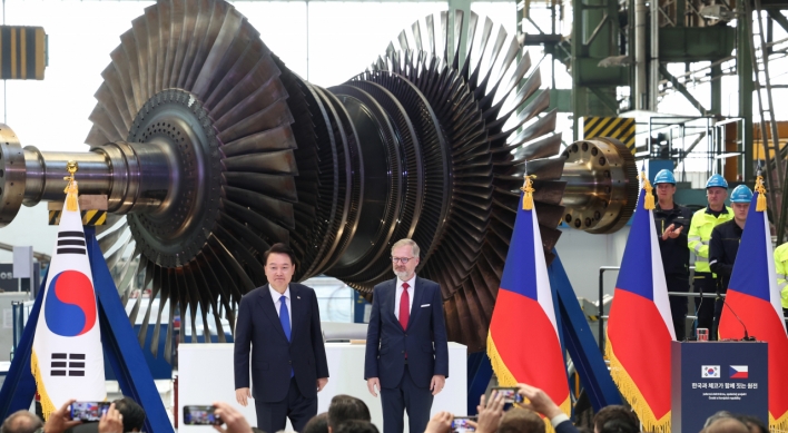 S. Korea, Czech Republic agree to team up for full cycle of nuclear energy industry