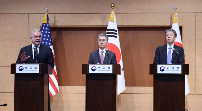 S. Korea, US, Japan align on response to NK escalating provocations