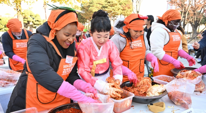 Korea Kimchi Grand Festival transcends politics, nationality to help those in need