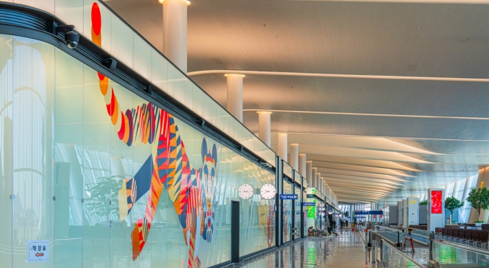 [Photo News] Art takes off at Incheon Airport