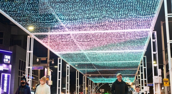 [Photo News] Haeundae Light Festival to illuminate Busan’s winter nights