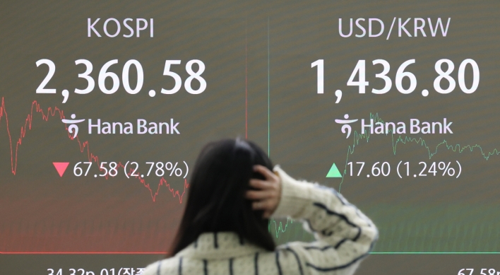 Seoul shares at over 1-yr low amid impeachment vote turmoil; won tumbles