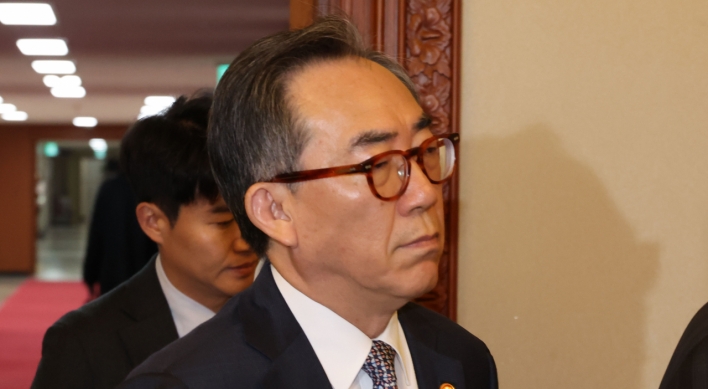 Seoul’s top diplomat urges restoration of global trust amid political turmoil