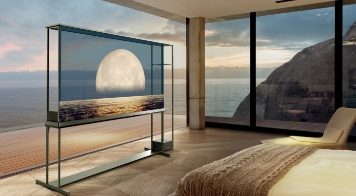 [Photo News] World’s first wireless, transparent TV