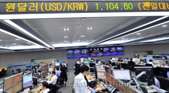 Korea’s foreign sell-off heaviest in Asia