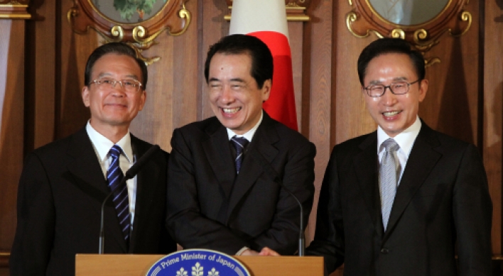 Korea, Japan, China agree on nuke safety