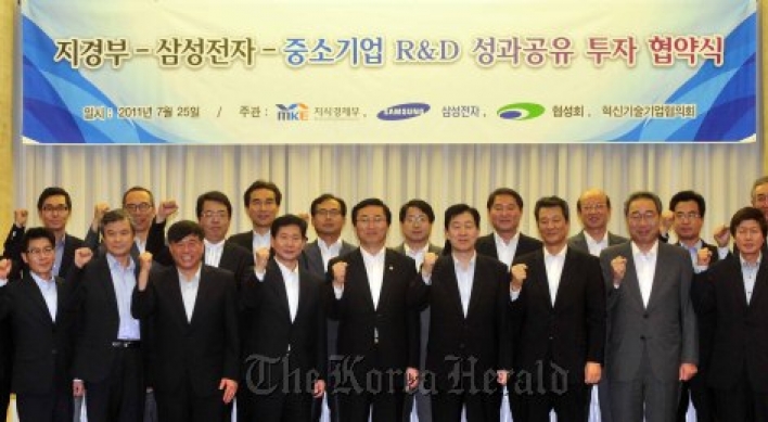 Samsung to raise W100b for R&D support