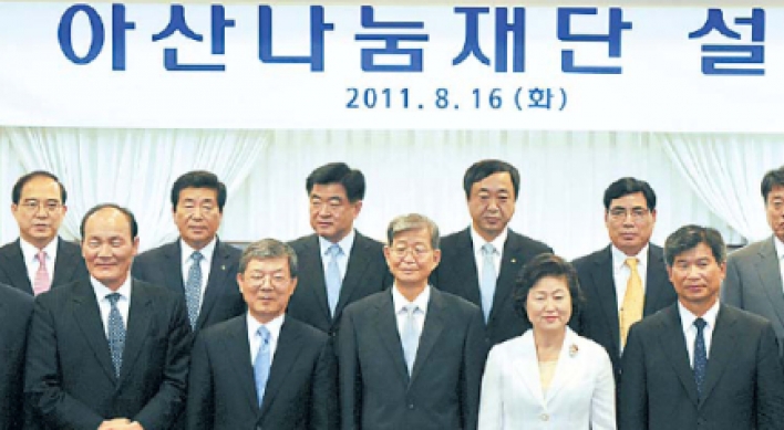 Hyundai firms plan W500b charity foundation
