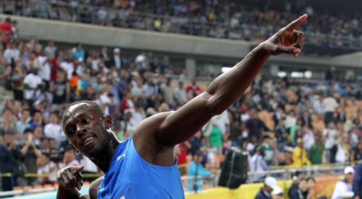 Sprinter Bolt tunes in to Daegu World Championships