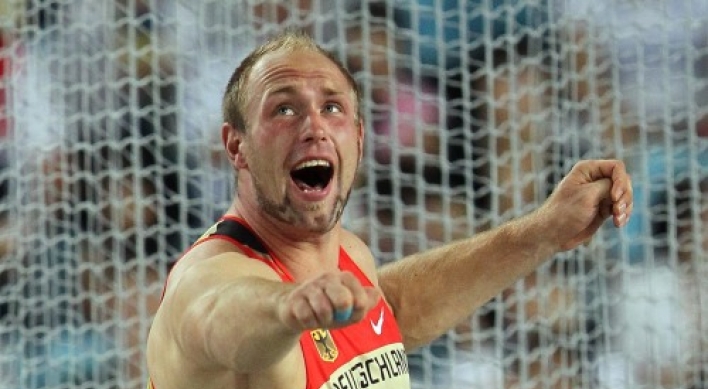 Germany's Harting wins men's discus