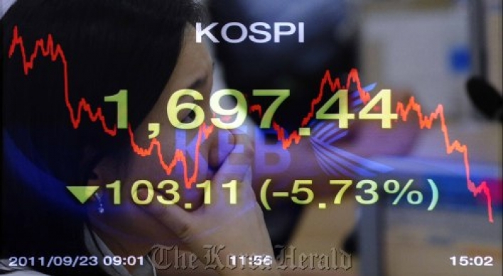 Seoul bourse hit by panic selling