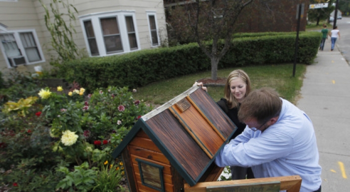 Little Free Libraries lets neighbors share books and a bit of themselves