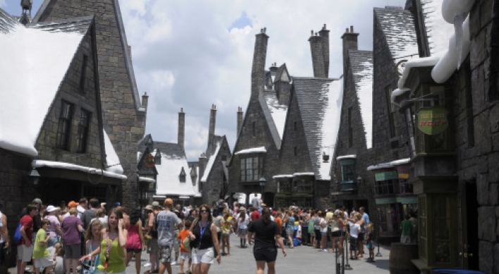 Potter attraction on way to Universal Hollywood