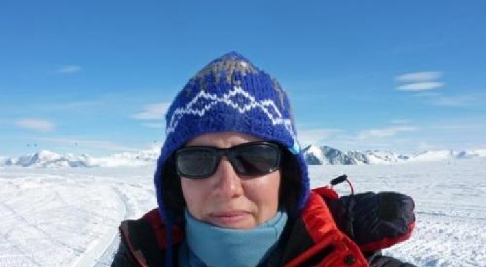 Tears, joy as woman sets Antarctic crossing record