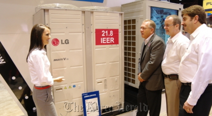LG eyes bigger share in overseas air conditioning market