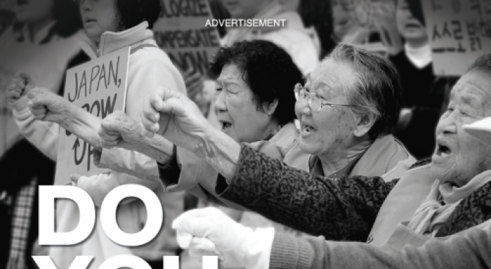 New York Times carries ad demanding Japan’s apology