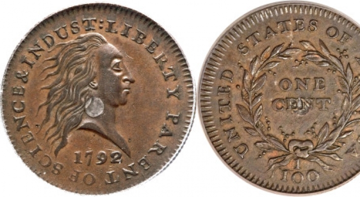 1792 penny sells for $1,150,000