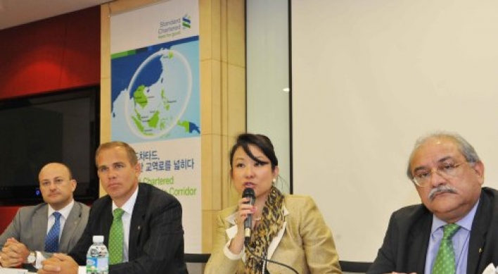 Standard Chartered to foster trade between Korea, Southeast Asia