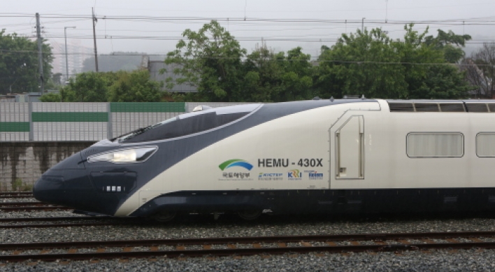 Korea unveils new high-speed train