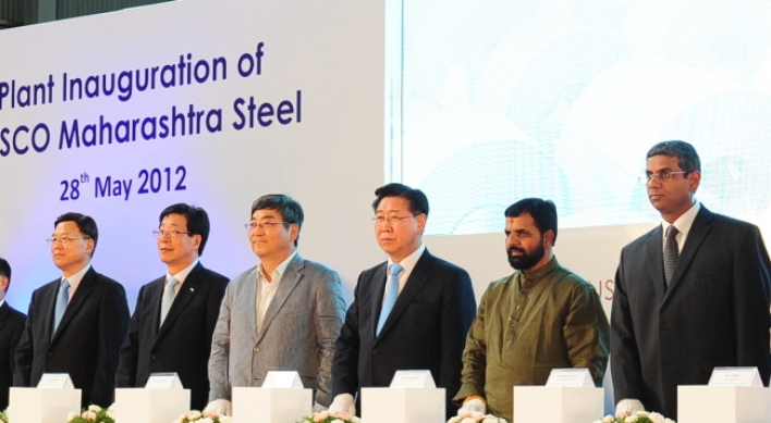 POSCO completes first steel processing plant in India