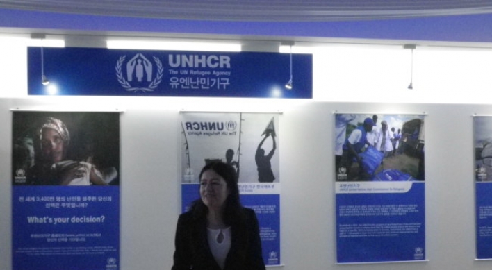 U.N. refugees exhibit opens at Expo