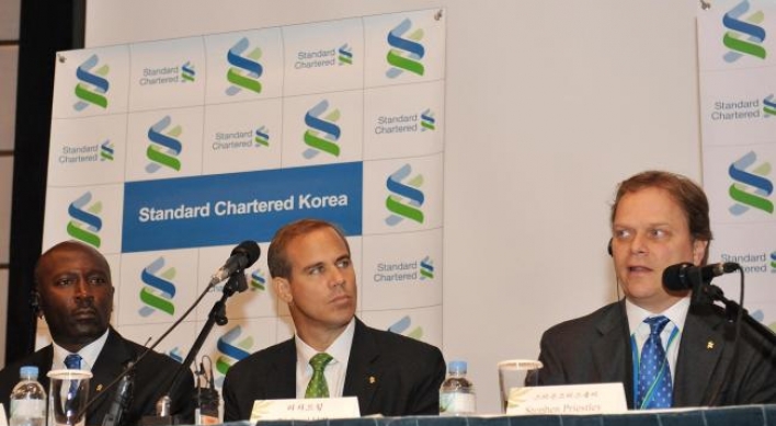 Standard Chartered vows to support Korean firms’ advance into Africa