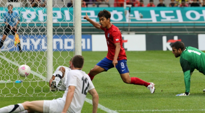 S. Korea beats New Zealand 2-1 in Olympic warm-up