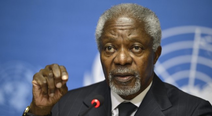 Annan quits as Syrian envoy, blames lack of unity