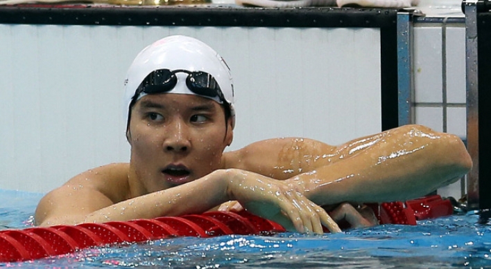 Park Tae-hwan reaches third swimming final in London