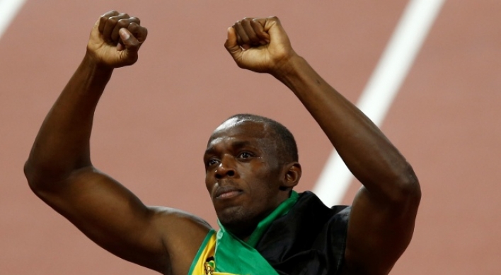 Jamaica Bolt to 4x100m world record
