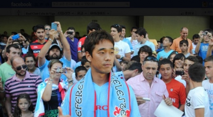 S. Korean footballer Park Chu-young joins Celta Vigo