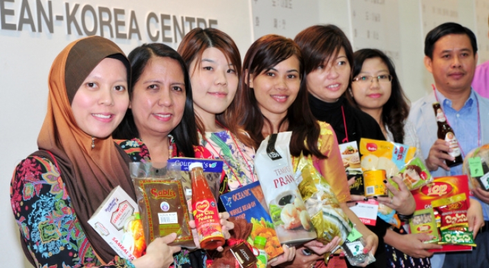 ASEAN-Korea Center exhibits foods, beverages at COEX
