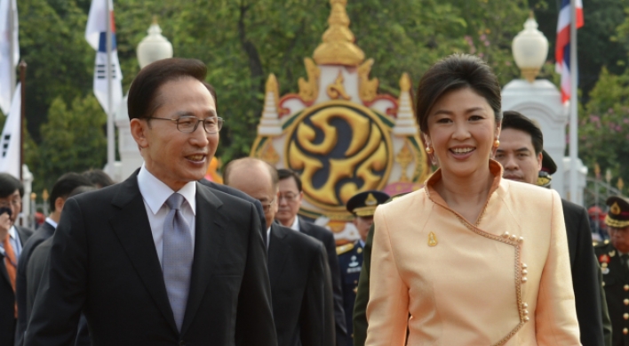 S. Korea, Thailand agree to upgrade ties to 'strategic partnership'